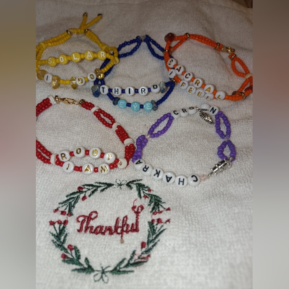 Chakra Anklets/Bracelets